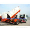 10M3 4X2 Sewage Suction Truck ZF8098 , 371HP Sewage Vacuum